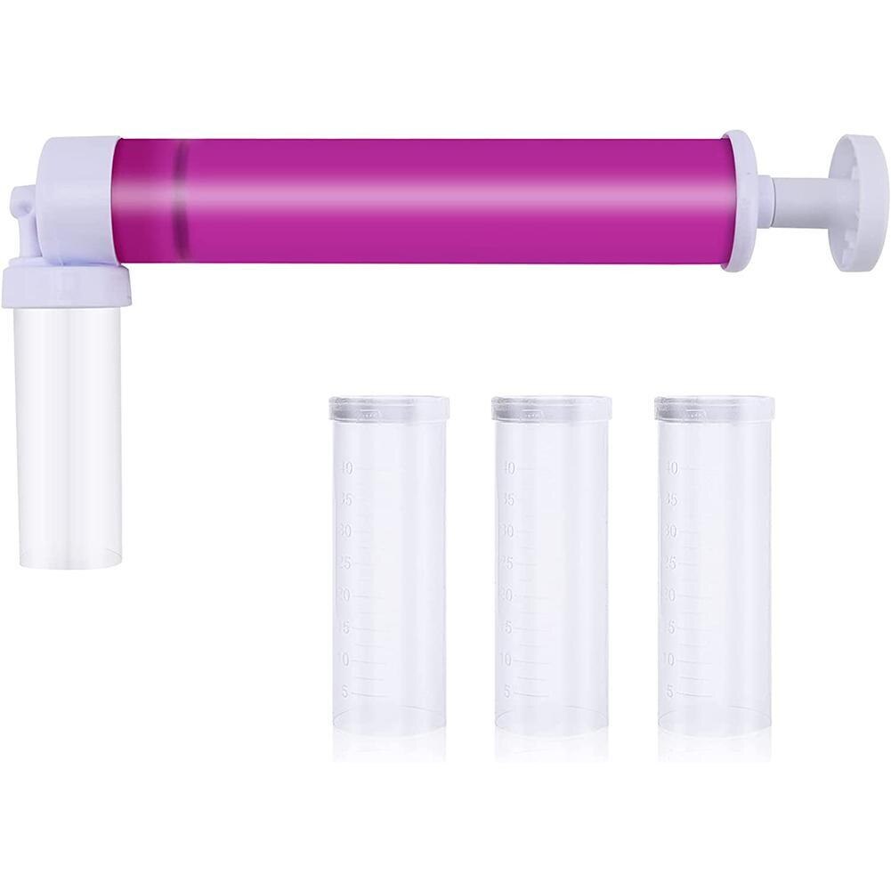 Aerógrafo Manual para decoración de pasteles, utensilios de decoración de repostería, pastelería, pulverizador de polvo, plumero de Color
