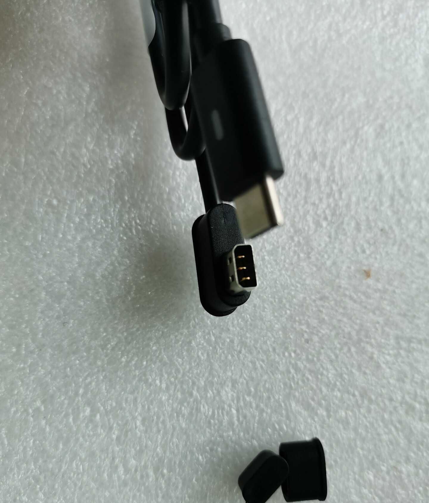 Cavo adattatore originale usb-c tipo-c per power bank dell plus  pw7018lc, la45 nm 170, pw7015l pw7015m contiene luce a tipo c