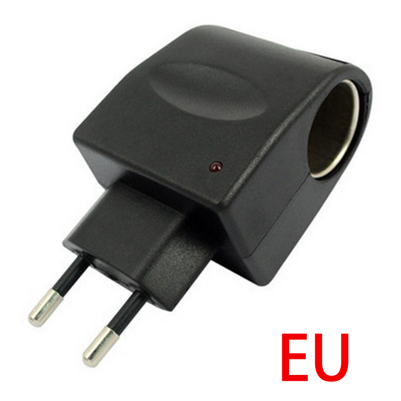 Universal Car Cigarette Lighter Socket EU Plug Charger Adapter Converter Wall Car-Styling 110V-240V AC to 12V DC