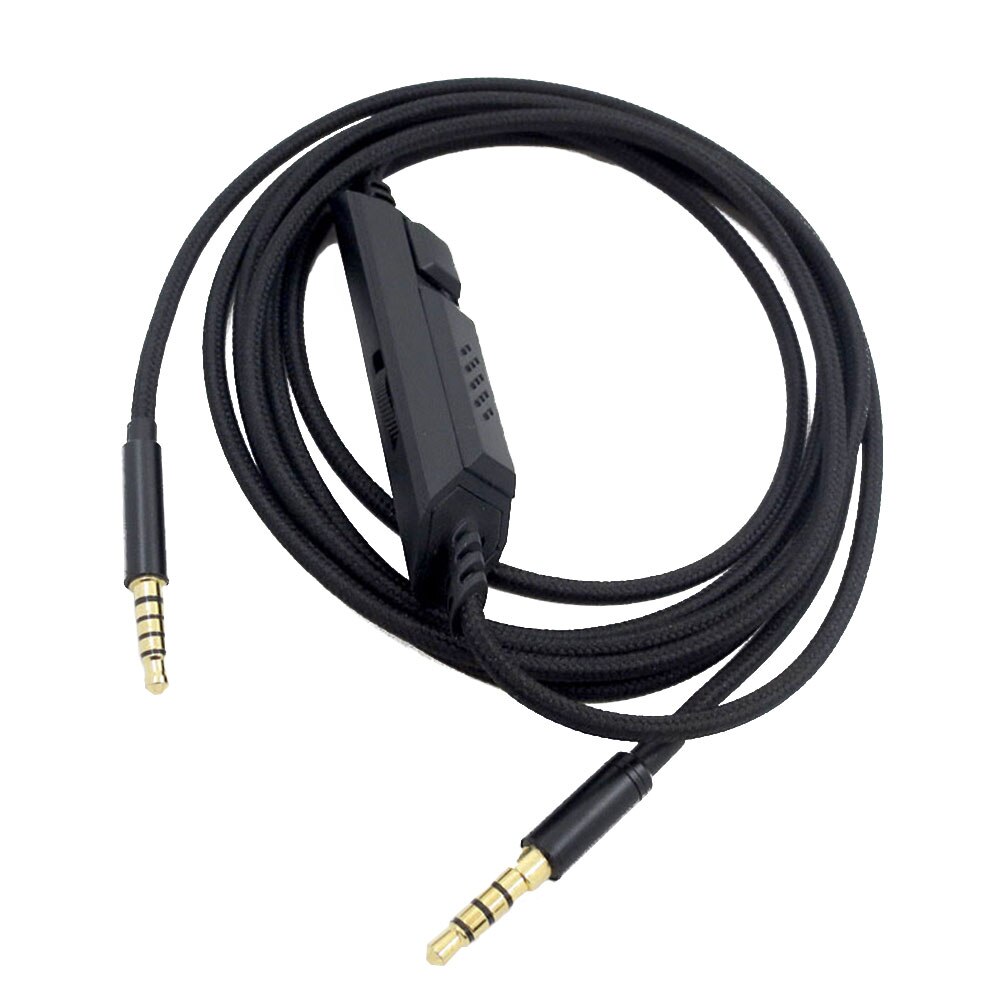 3.5Mm Jack Apparaat Inline Mute Kabel Voor Astro A10/A40/A30/A50/Logitech G233/g433 Wired Gaming Headset Zwart Hoofdtelefoon Accessoire
