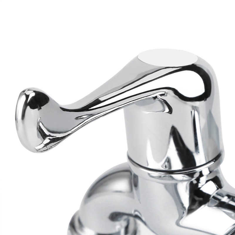 /2 Machine Kraan Wasbak Waterkraan Dubbele Uitloop Dubbele Schakelaar Bad Gereedschap