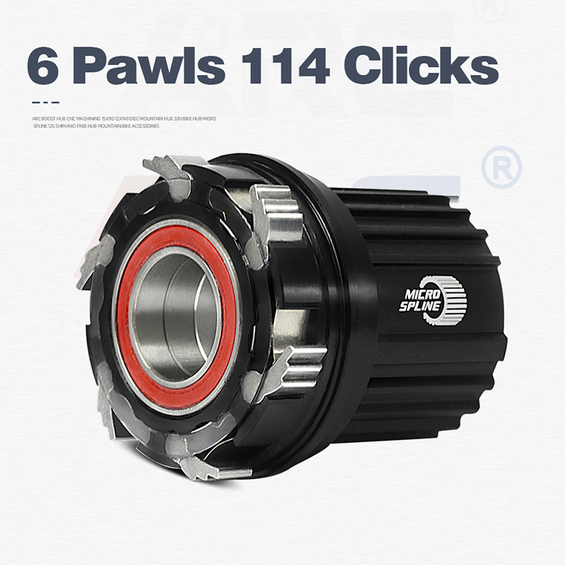ARC 6 Pallen Hub Freehub Body MT009/MT039/MT010 12x148 10x135 12x142 MTB Hub HG Micro Spline Sram XD 8 9 10 11 12 V Fietsnaaf Onderdeel