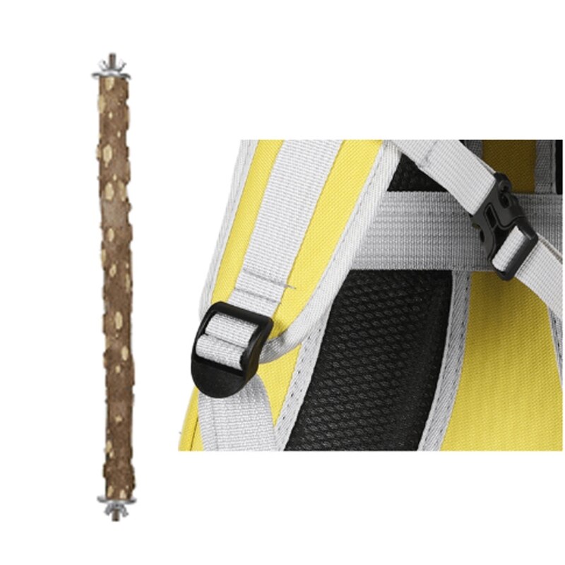 Bird Carrier Backpack, Bubble Bird Travel Carrier Backpack with Standing Perch