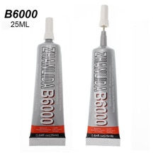 3Pcs 25ML B6000 Glue Adhesive Touch Screen Phone Cover Transparent Epoxy Resin Wood Repair Display Glass Lcd Jewelry Paper b7000