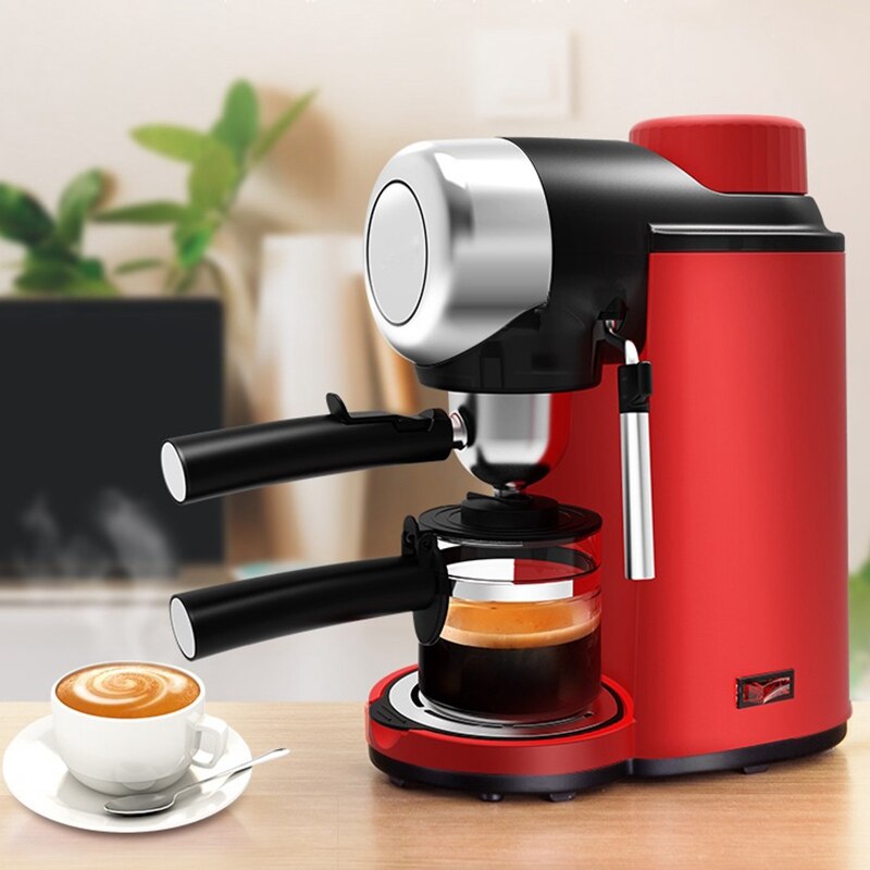 DMWD 240ML Italian Espresso Coffee Maker Electric Coffee Machine Matcha Latte Cappuccino Milk Frothers Automatic Milk Foamer