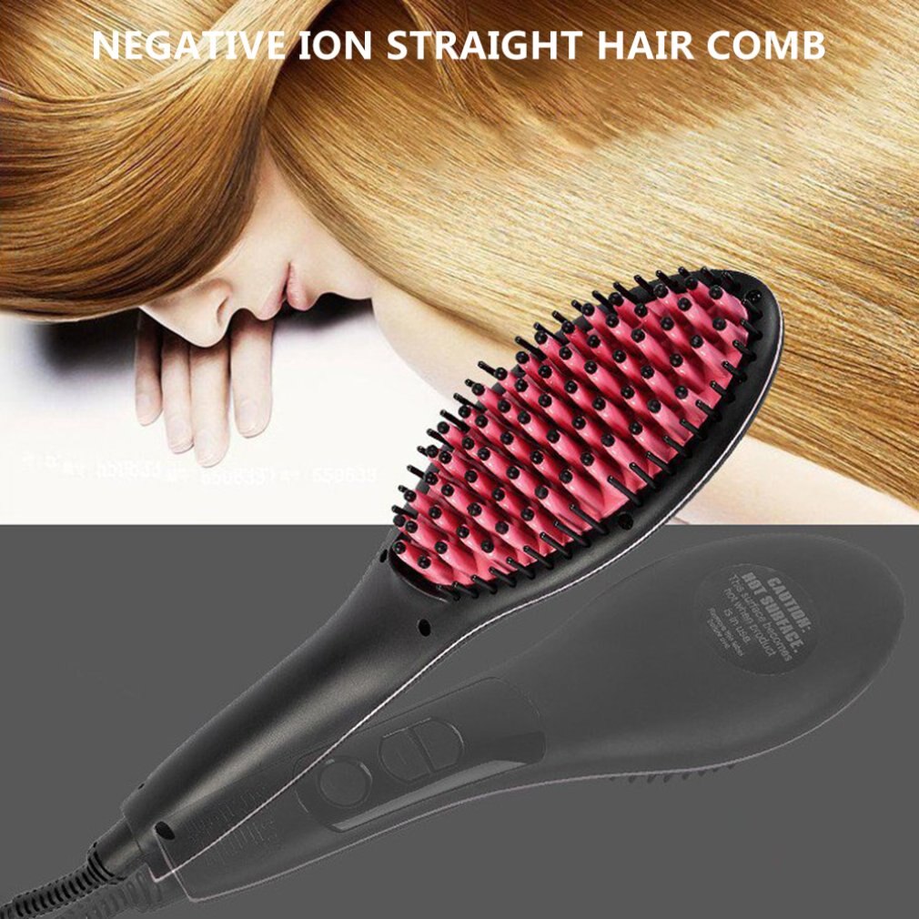 Female Negative Ion Hair Dryer Multi-Function Hair Dryer Comb Hair Comb Electric Straight Hair Air Comb