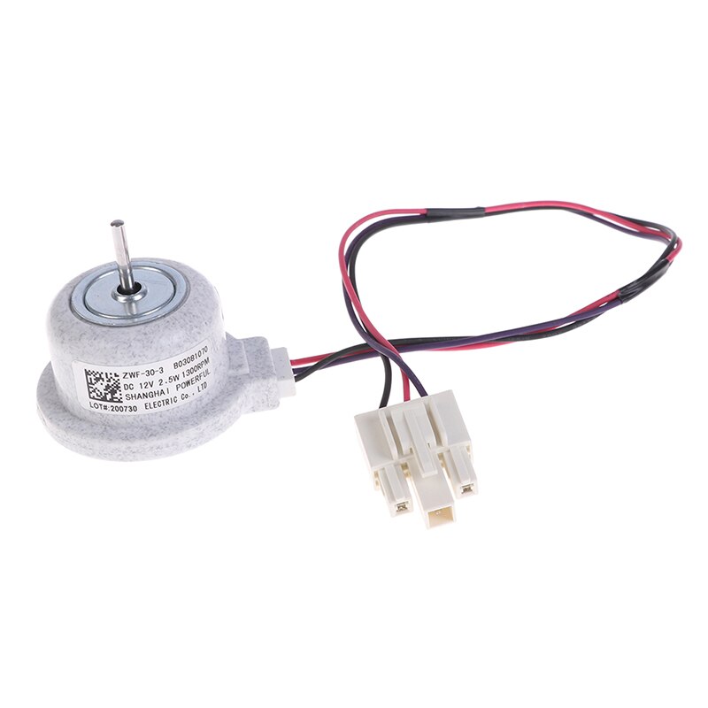 ZWF-30-3 DC12V 2.5W 1870Rpm Koelkast Onderdelen Verdamper Fan Motor