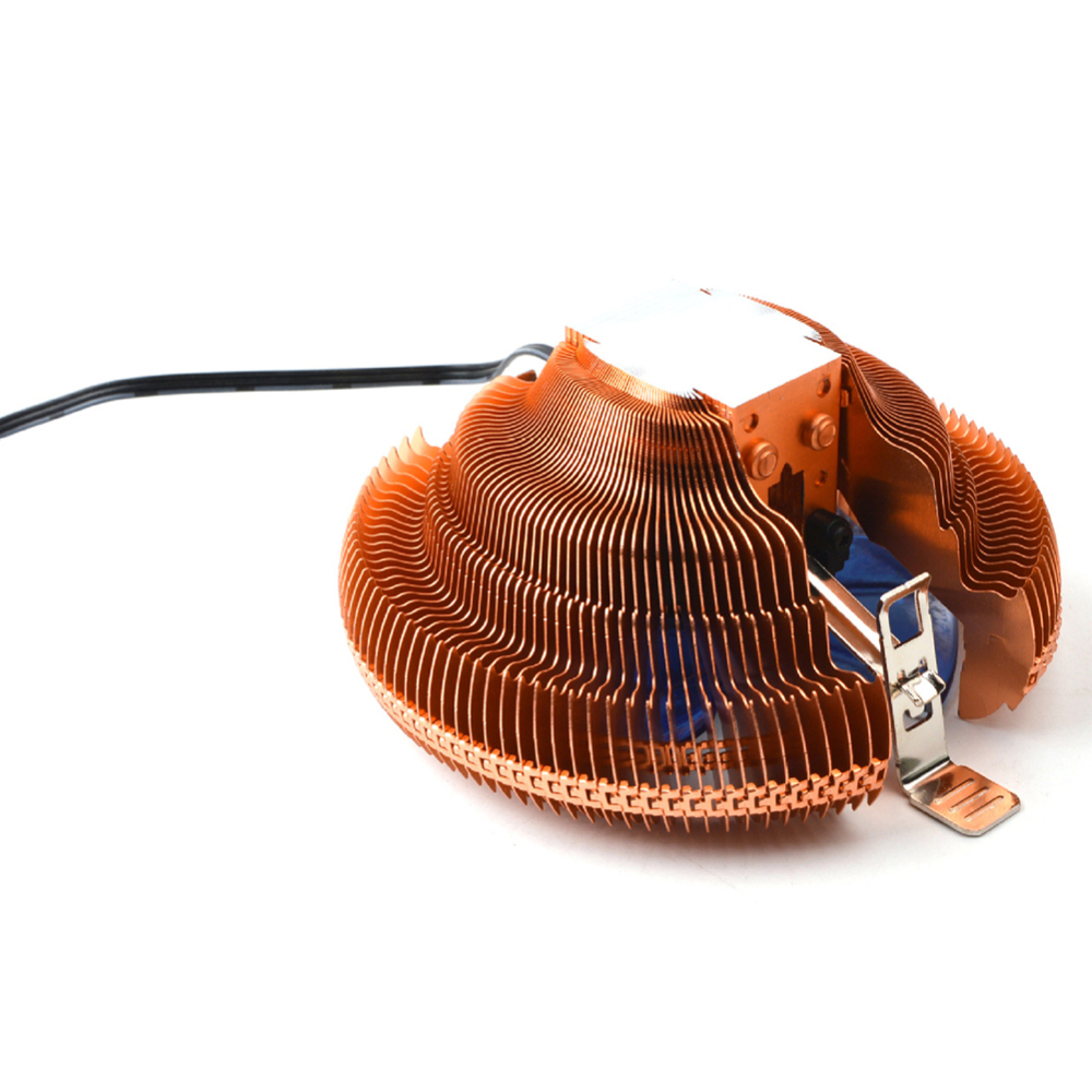 12V CPU Cooler Fan with Light Hydraulic Bearing Heatsink Fan Computer PC Case Air Cooling Radiator for Intel 775 1150 1155 1156
