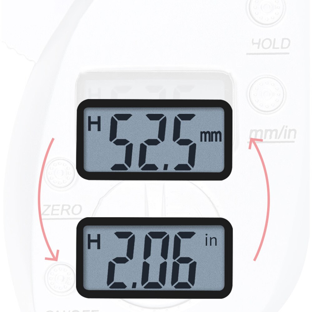Fat Meter Digital Fat Caliper 0-50mm Fat Clip Sebu... – Grandado