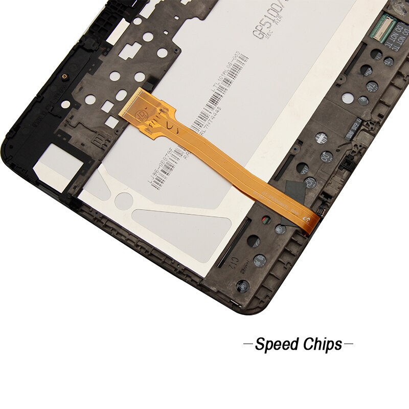 Pantalla LCD completa, Panel táctil digitalizador, montaje + marco para Samsung Galaxy Tab 3 GT-P5210 P5210 P5200 LCD