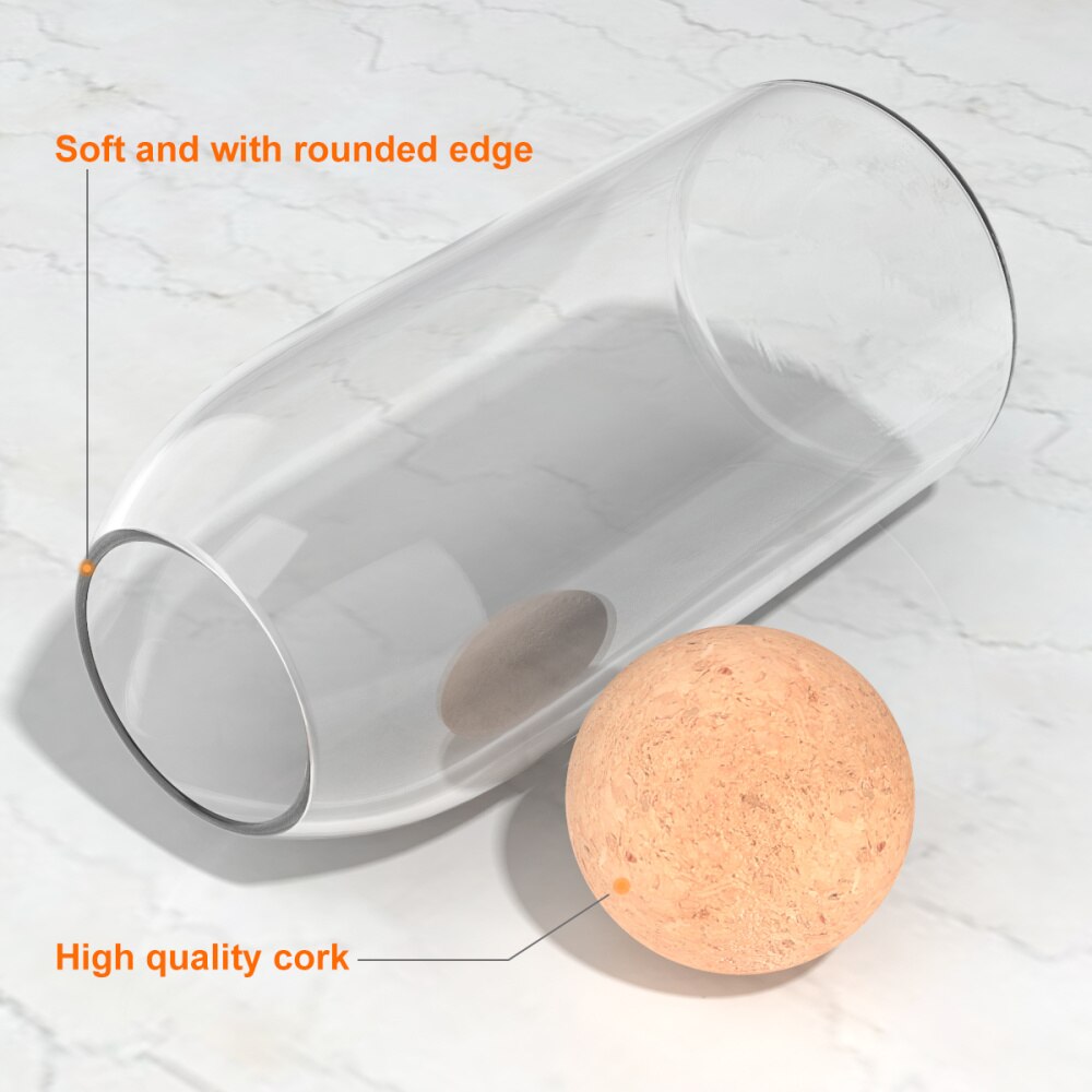 1200ML Storage Tank Borosilicate Glass Grain Containers for Restaurant Home