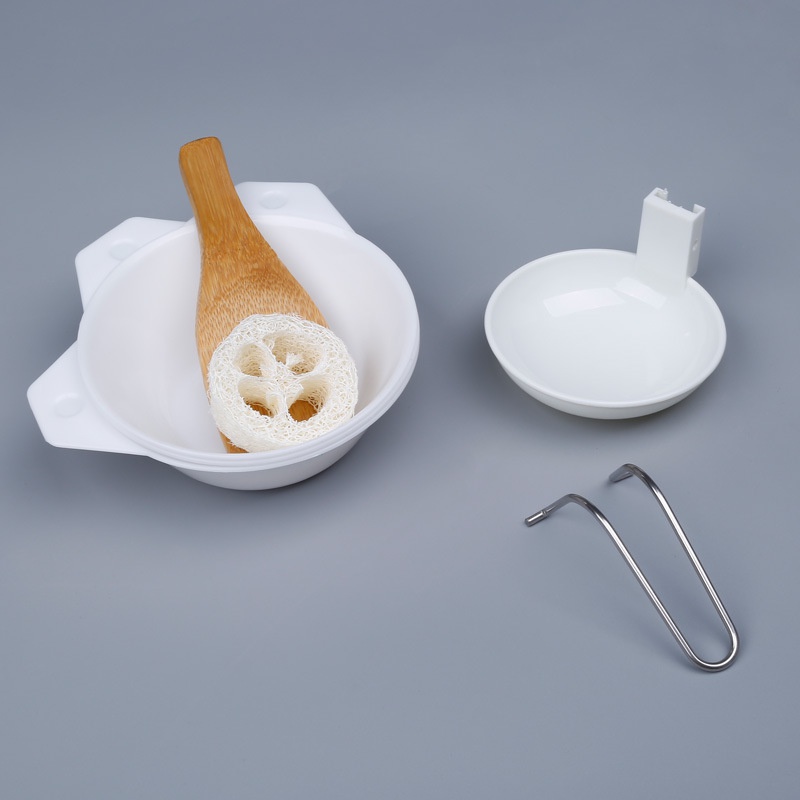 6 stk/sett utendørs bollesett kokekar bærbar camping tur kokekar ryggsekktur piknik bolle skje rissleivesett