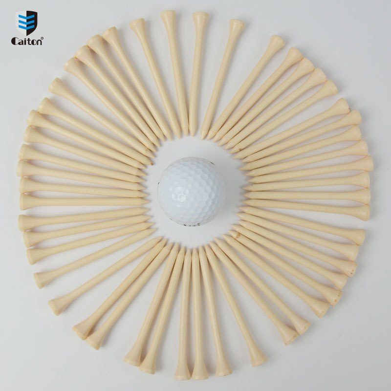 Caiton Golf cheville en bois 70cmgolftee en vrac jeu de boules t-shirt peut être imprimé Logo en vrac