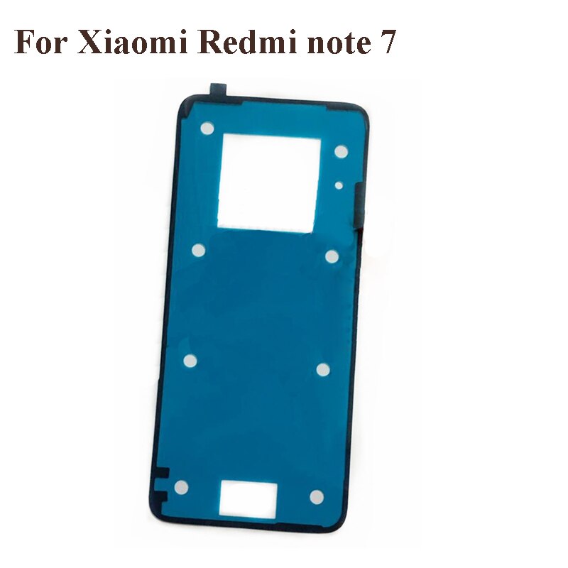 2 Stck Für Xiaomi Redmi hinweis 7 Hinweis7 Zurück Batterie abdeckung Lünette 3 M Kleber Doppelseitige Wasserdichte Klebstoff Aufkleber Band hongmi Hinweis 7