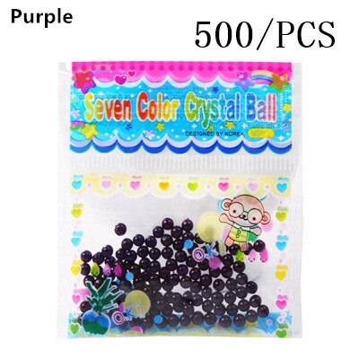 1@# Shooting Supplies Color Water Absorption Beads Bullet Non Toxic and Tasteless, Clean Environmental Protection 100/500Pcs/bag: 103 (500pcs 1Bag)