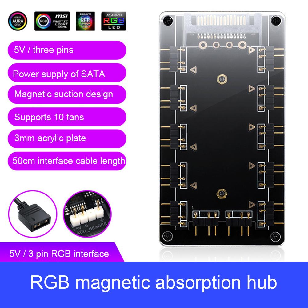 12v 4 pin rgb 5v 3 pin argb rgbw kabel splitter hub case w/ tape & extension cable adapter rgb fan cooler