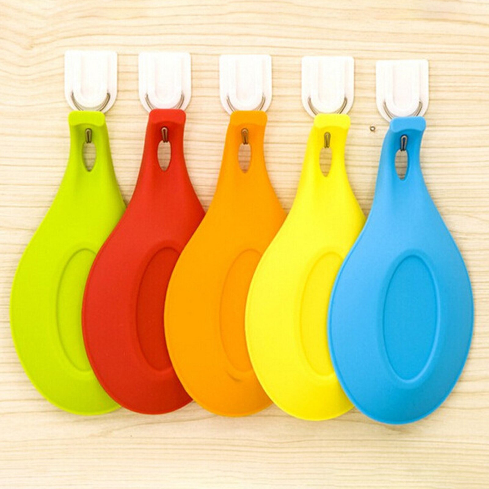 Multipurpose Siliconen Lepel Rest Hittebestendige Placemat Lade Keukengereedschap Spatel Mixer Pad Mat Houder Keuken Tool