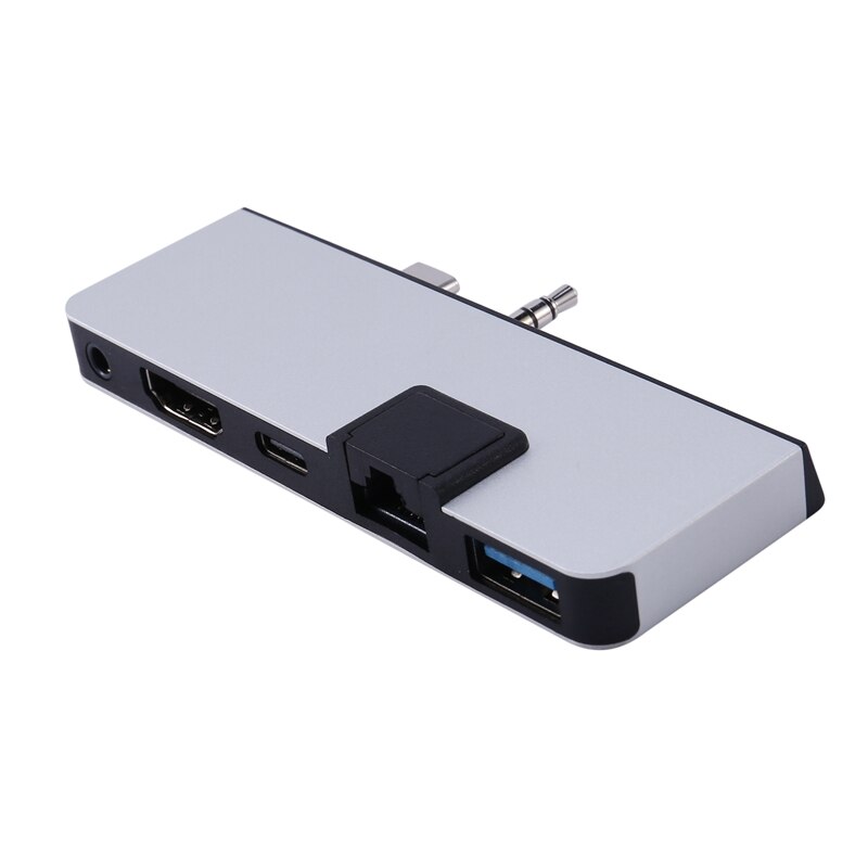 SG02 Docking Station, Light and Portable Multifunctional Video, Data Transmission Adapter for SURFACE GO 1/2: Default Title