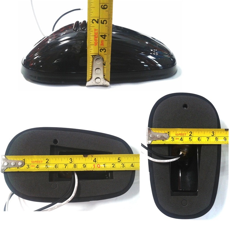 EXTERIOR CAR STYLE LED DOME DOME LIGHT CAB MARKET ROOF AMBER LIGHTS FOR F-150 F-250 F-350 RANGER T6 T7 XLT FX4 F150 PICKUP CAR