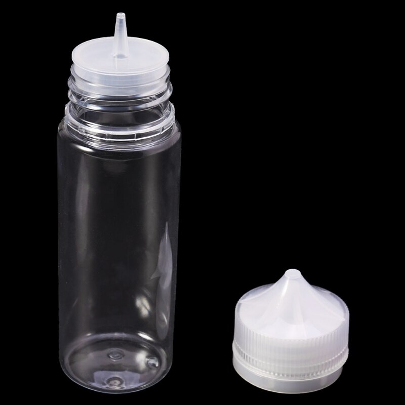 10ml-120ml pet plastic lege druppelaar vloeistof oog helder water fles lange punt dop  x4yd