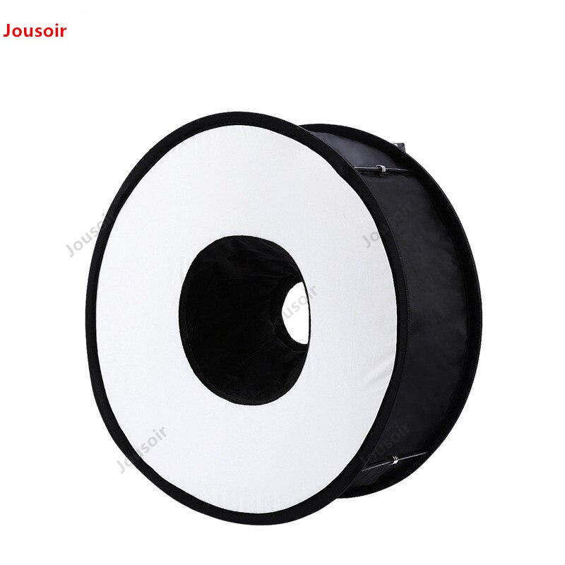 45cm Ring Softbox For SpeedLite Flash Light Foldable Diffuser Shoot Soft Box Speedlight Camera Ring Softbox Studio CD50 T07 RR1
