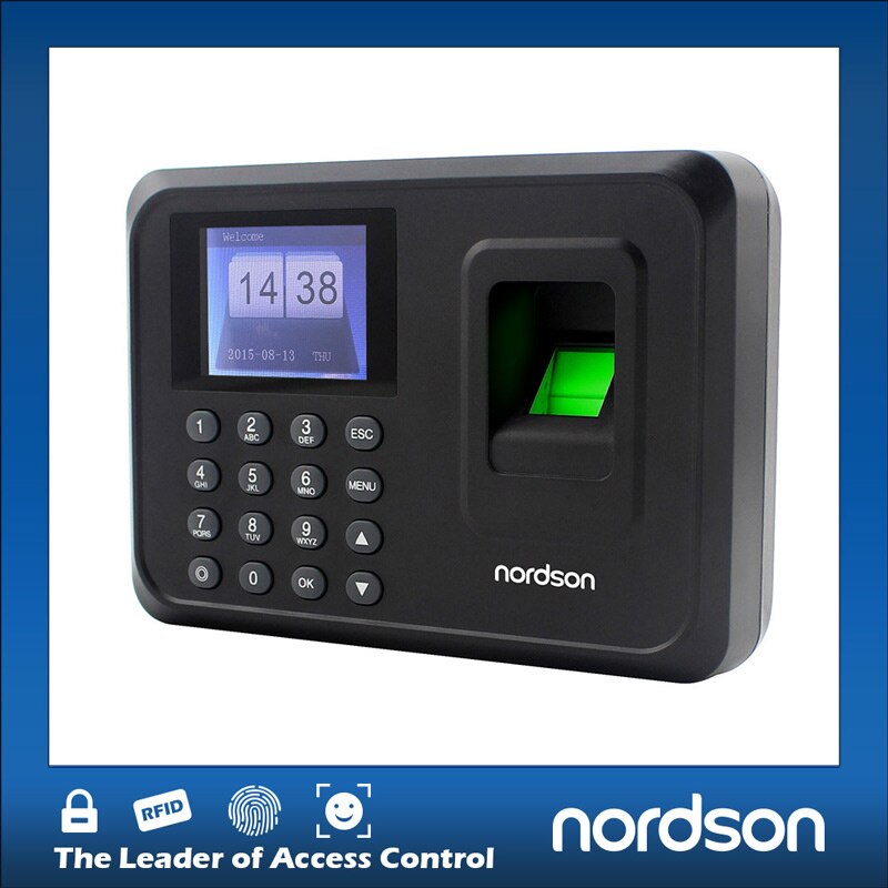 Nordson Orignial Biometric Fingerprint Time Attendance Teminal System Self-Service Report Employee Recognition Recording Device