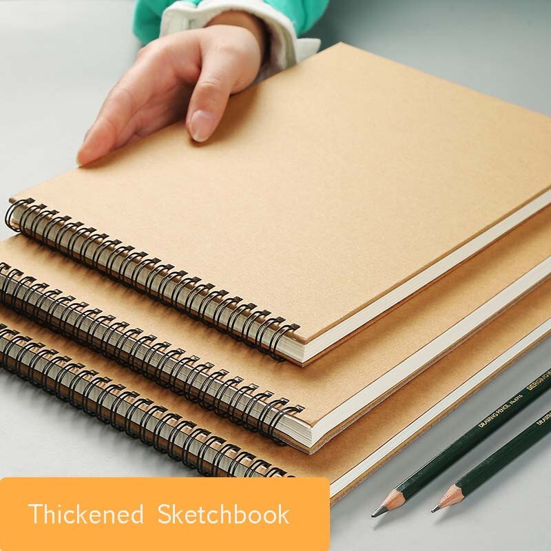 A3/A4/A5 30Sheets Sketch Book For Drawing Painting Cattle Card Sketch Paper Book School Supplies Stationery
