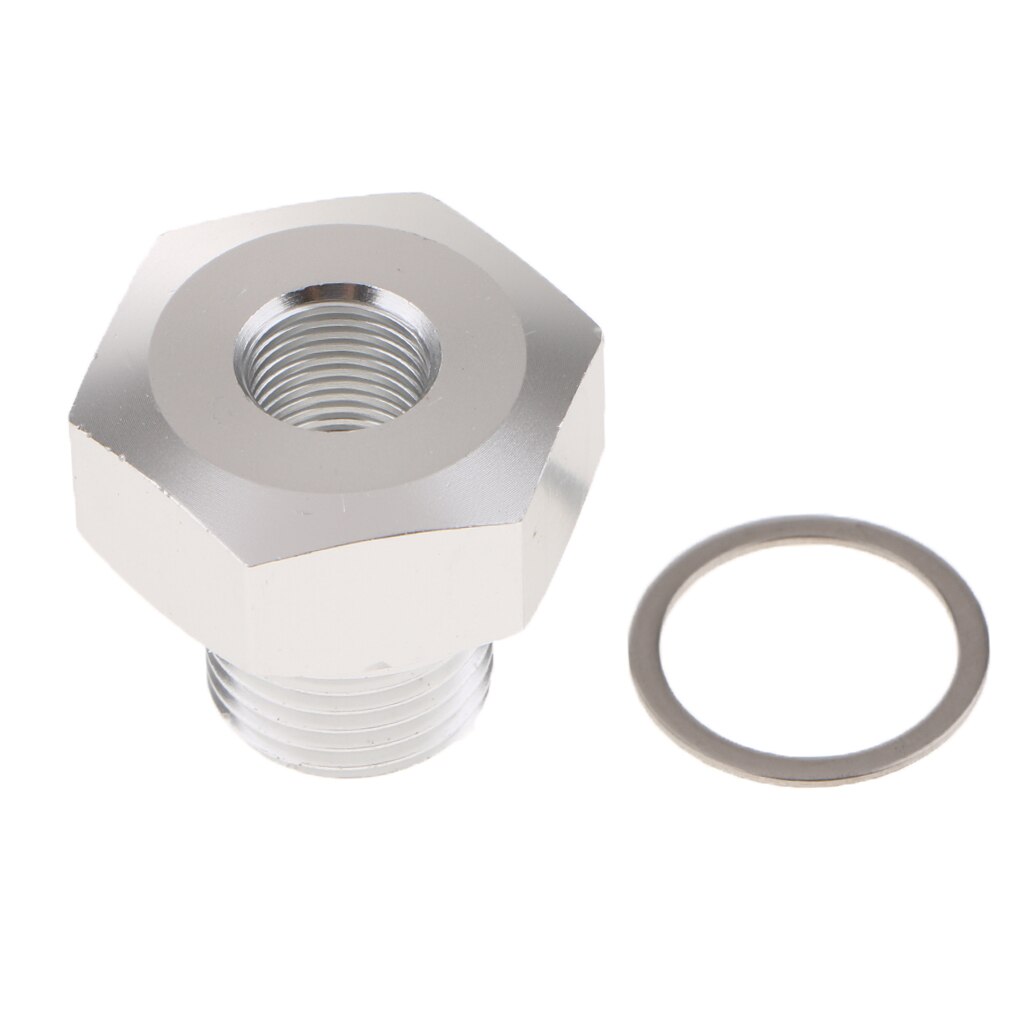 Oil Fuel Pressure Sensor Adapter M16X1.5 To 1/8 NPT For GM LS Engine