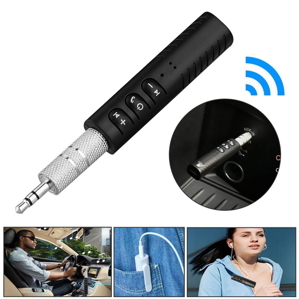 Mini Wireless 4.1 Bluetooth Adapter Dongle Receiver AUX 3.5mm Jack Audio Music Stereo Car Portable 2.4Hz For Computer Headphones