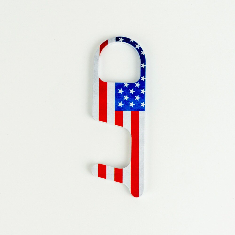 1PC EDC Door Opener Safety Portable Contactless Key Chain Public Press Elevator Button Hygiene Hand Door Handle Tool: 11