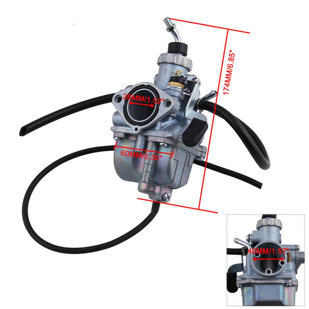 Carb buretor til mikuni til crf 50 for  xr50 til sdg til ssr motorcykel karburator 125cc 140cc pit dirt bike motorcykel