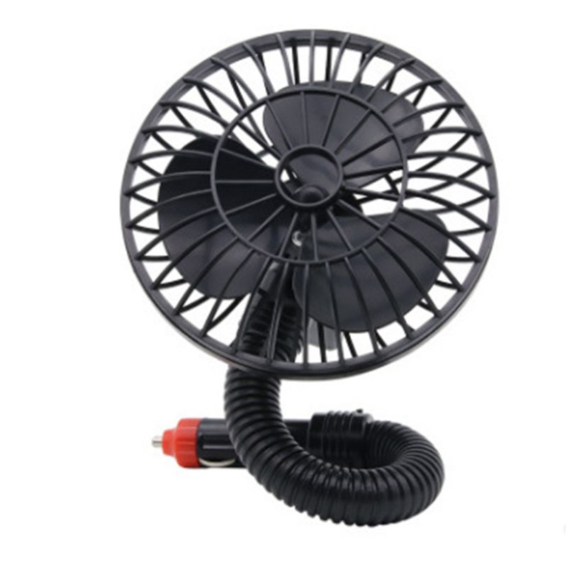 12V Mini Car Fan Cigarette Lighter Caravan Truck Boat Vehicle Cooler
