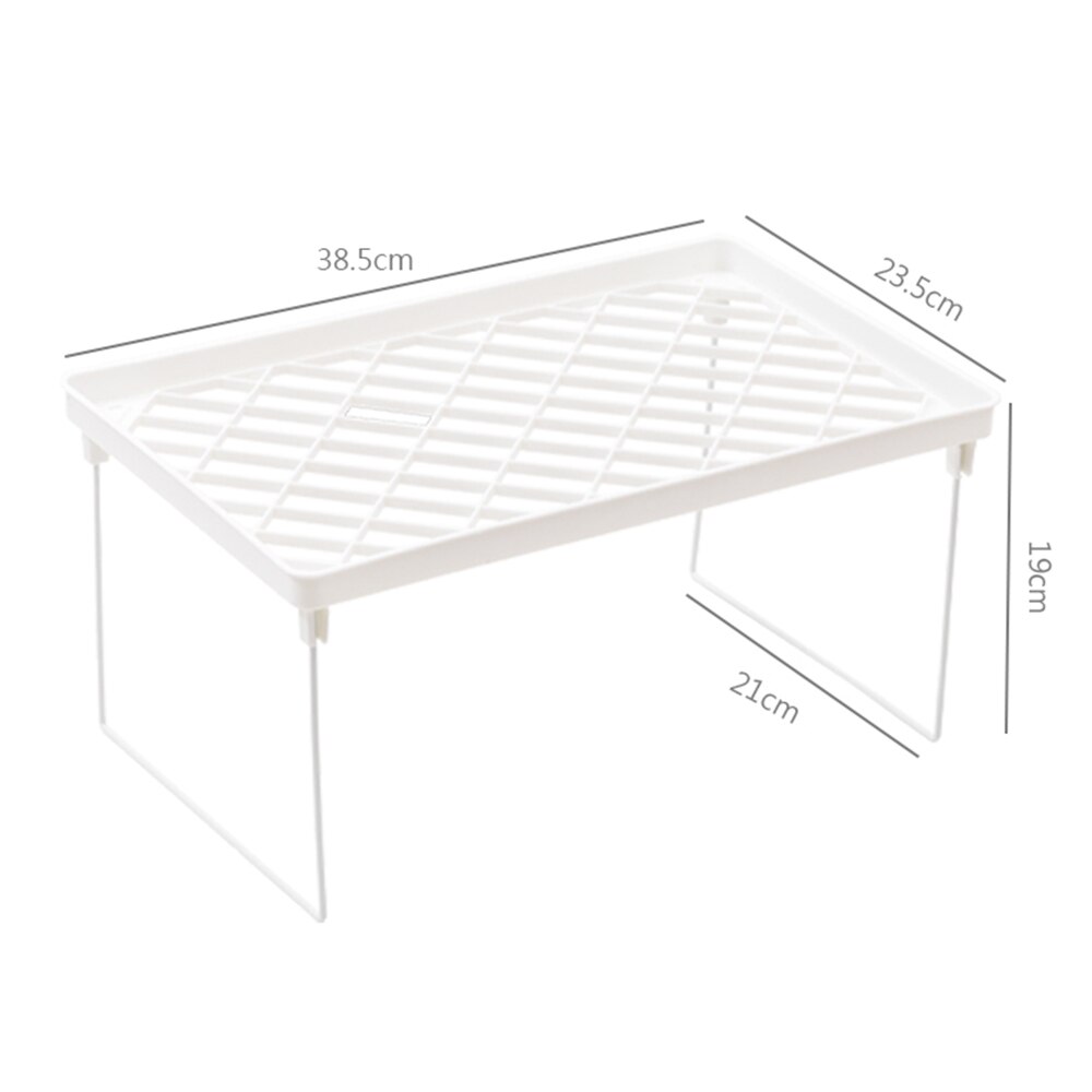 Home Closet Organizer Storage Shelf for Kitchen Rack Space Saving Wardrobe Decorative Shelves Cabinet Holders: Large