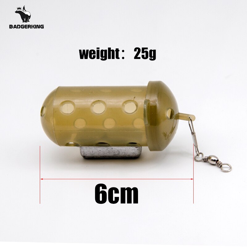 6 Cm Feeder Mand Kooi Voor Maggot Groundbait Vissen Accessoires Voor Karper Vissen Meerval Vissen