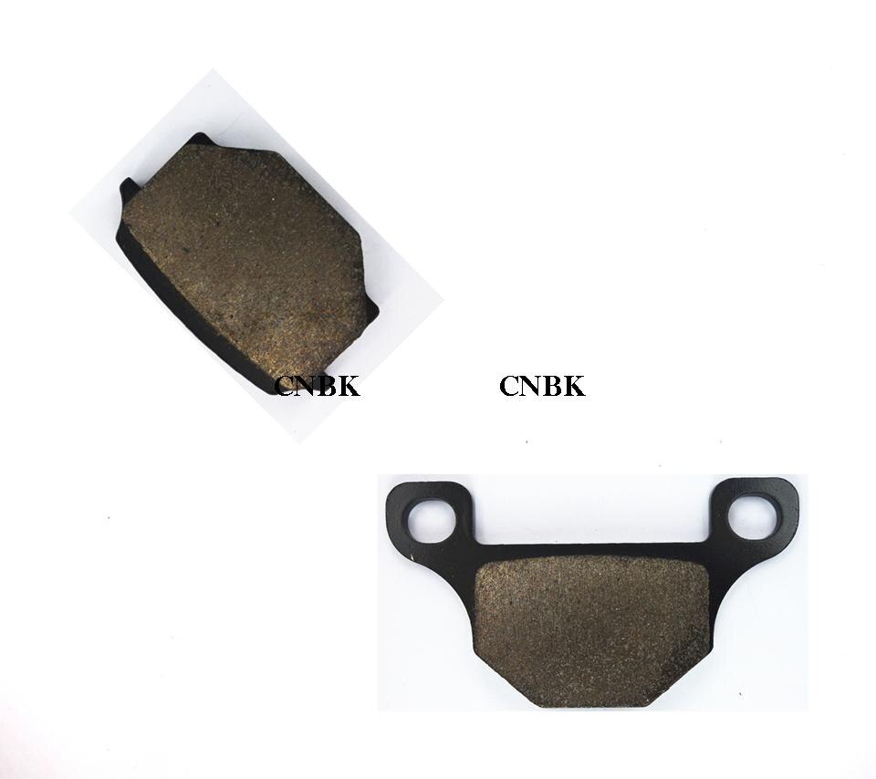 DB PARTS pastillas de freno orgánicas delanteras compatibles con Rieju Spike Racing 50 2002-2002