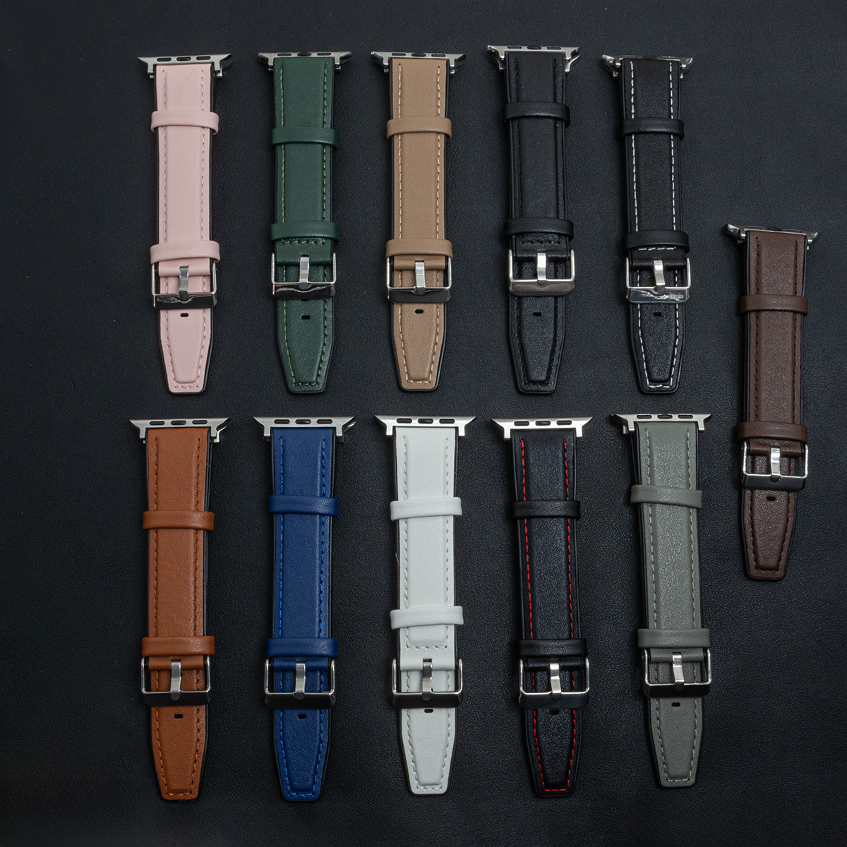 Lederen band voor Apple Watch Band Ultra 2 49 mm 10 9 8 7 46 45 41 mm voor IWatch-serie 6SE 5 4 44 mm 40 mm Correa