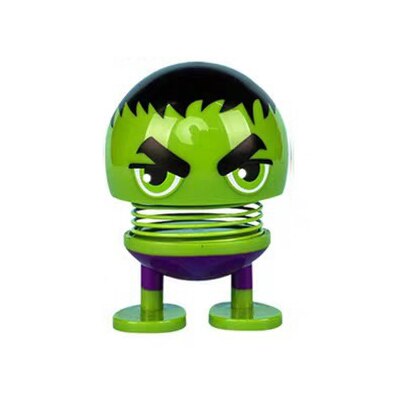 Figuras de cabeza móvil para coche, adornos de coche, decoraciones interiores de automóviles, juguetes de adorno, accesorios de: E