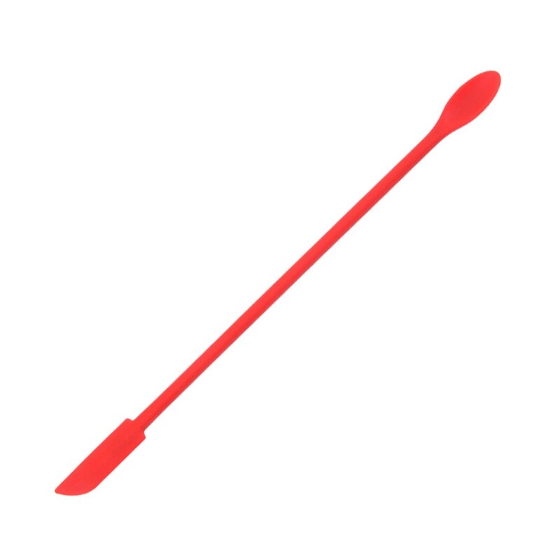 Heat Resistant Non-Stick Rubber Scraper Perfect for Jars Smoothies Blenders Utensils Durable Kitchen Cookwares for Jams: RED-M