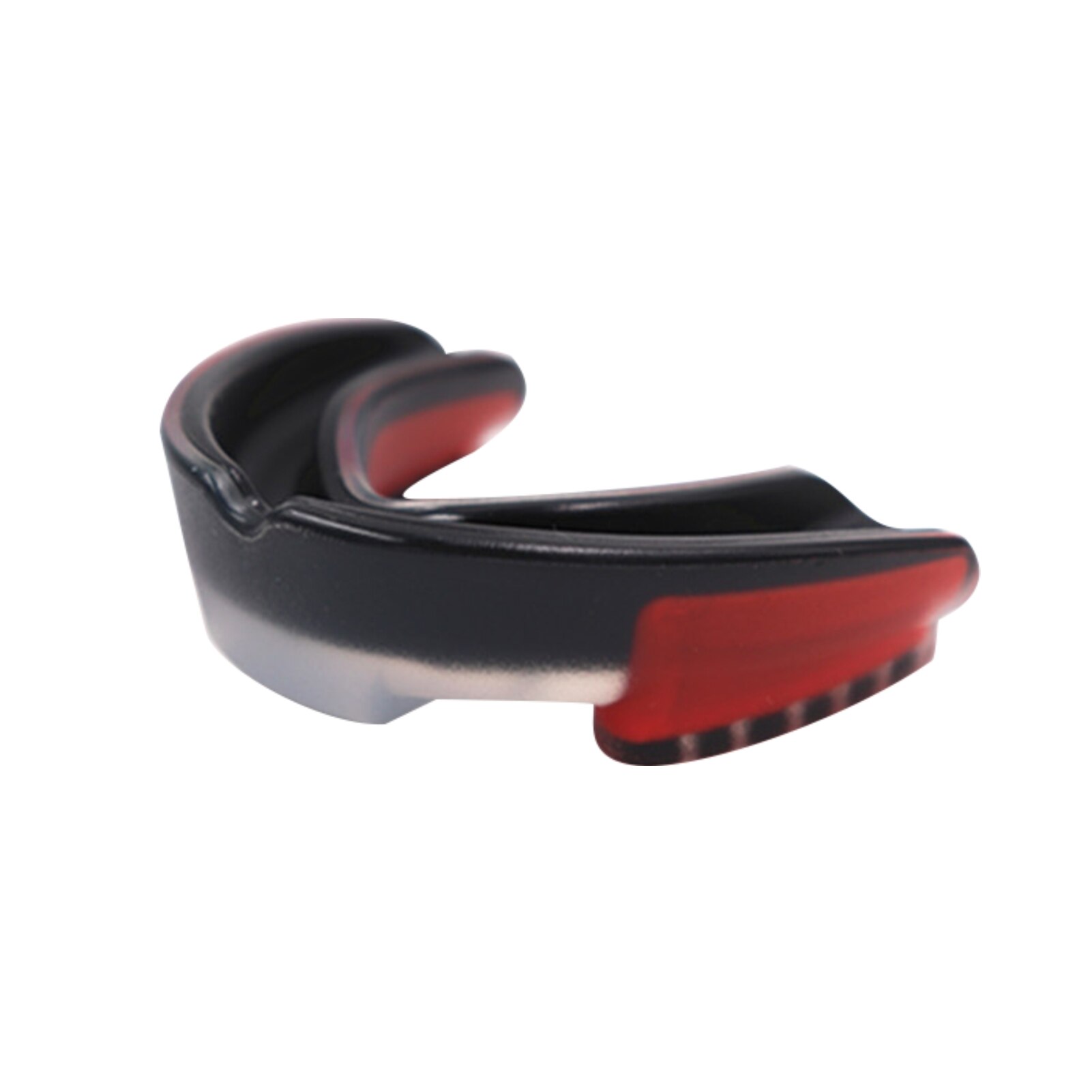 Boxe Sanda Taekwondo rettifica Club bocchino MMA Gel Gum Shield con custodia protezione denti pallacanestro Rugby Karate protezione bocca: Black Red