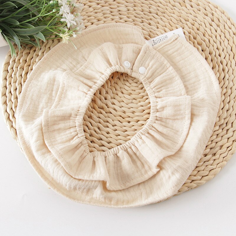 3 Pcs Slabbers Puur Katoen 360 Graden Burp Doeken Zachte Ademend Bandana Slabbetjes Voor Jongens Meisjes Mode Kraag Leuke sjaal Voor Kinderen