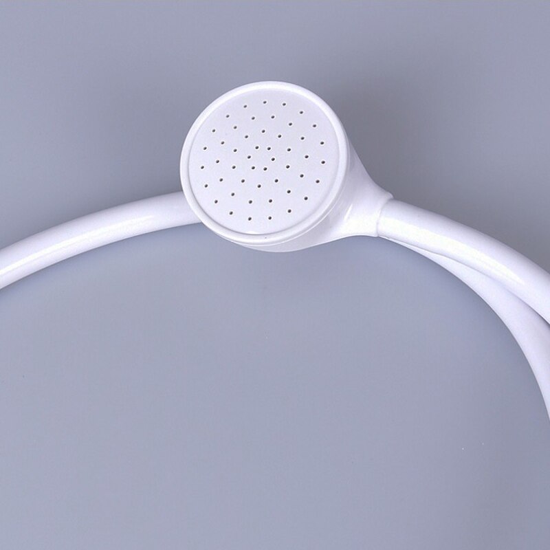 Rociador de ducha blanco para perros y mascotas, herramienta de baño Universal para gatos y cachorros, con 2 adaptadores de plástico ABS