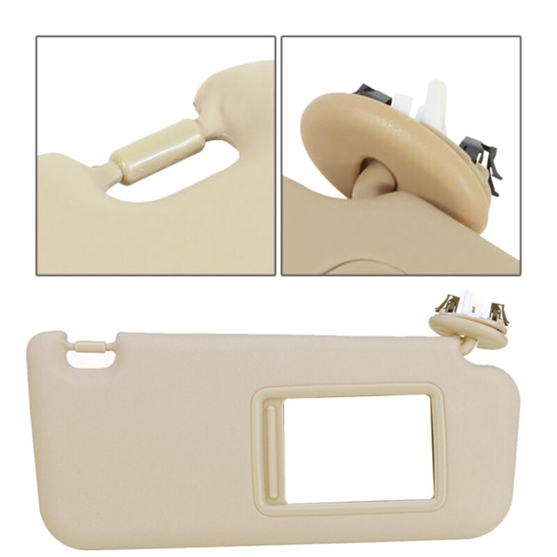 Car Right Passenger Side Sun Visor for Toyota RAV4 2006 74320-42501-A1