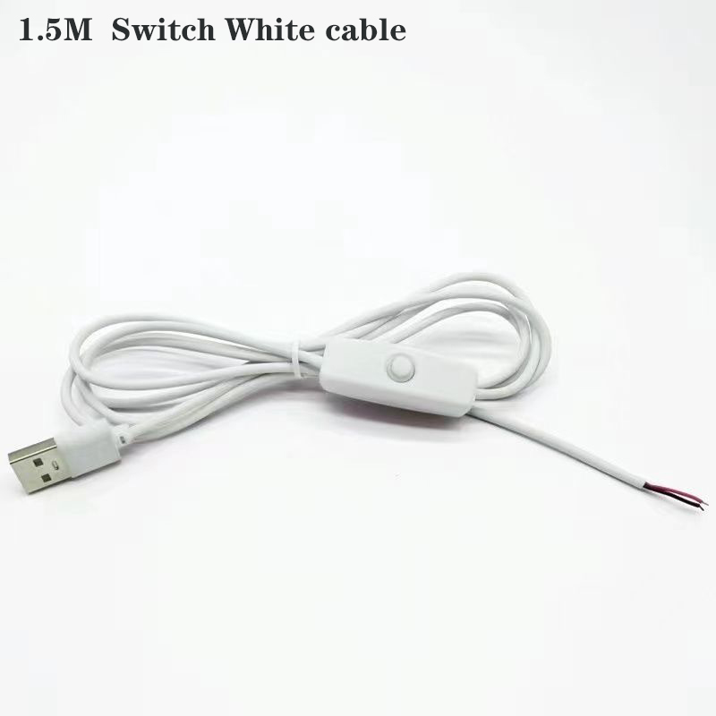 1 pièces DC5V puces LED à intensité variable SMD5730 lampe à LED USB variateur 2W 3W 5W 10W 30W panneau lumineux blanc lumière chaude avec câble de commutation marche/arrêt: 3.0-3.6 v / GRIS