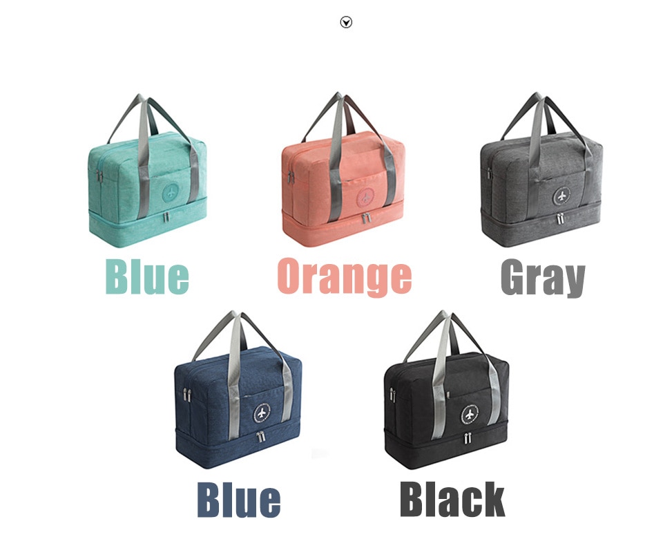 Bolsa de deporte de para hombre y mujer, bolsa de gimnasio de entrenamiento, almacenamiento de zapatos, bolso multifunción duradero, bolso de mano para deportes al aire libre