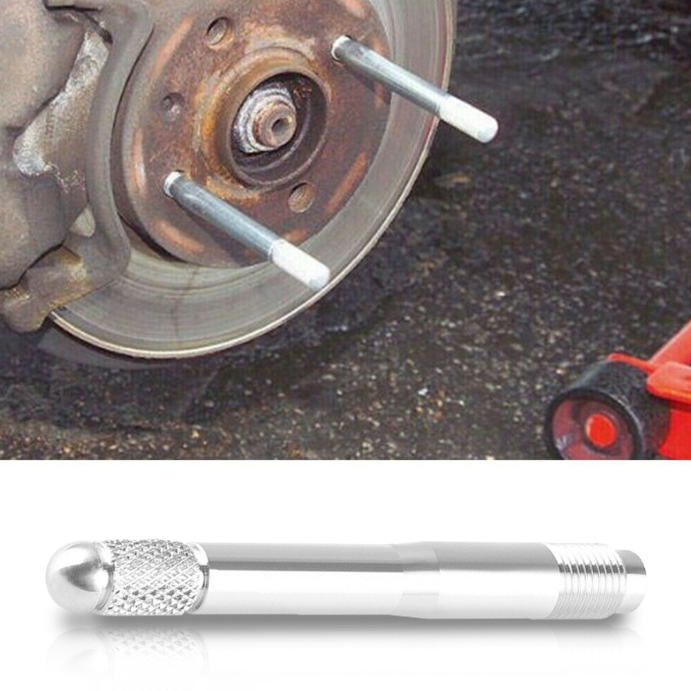 M14x1.5 Thread Bolt Stud Guide Tool Auto Mechanic Car Accessory Hanger Repair Wheel Lug Nut Stainless Steel Alignment Pin