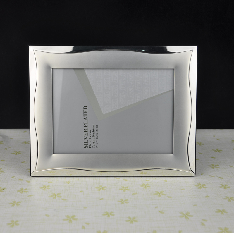 Goede luxe verzilverde metalen fotolijst fotolijsten MPF029