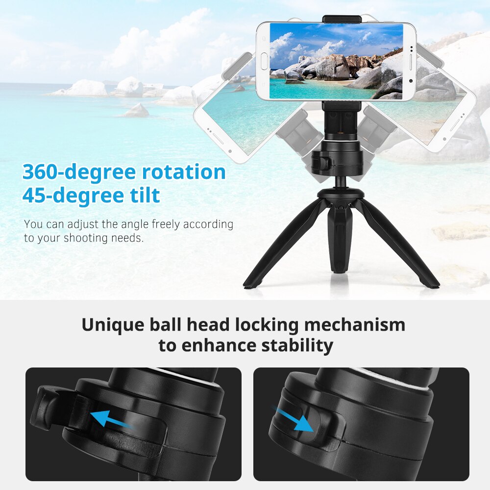 Redxiao Statief Veilig Materiaal Van Aluminiumlegering Lange Levensduur Desktopstatief Eenvoudig Te Bedienen Voor Dji Osmo Pocketblack Phone Holder Redxiao Statief Veilig Materiaal Van Aluminiumlegering Lange Levensduur Desktopstatief Eenvoudig Te Bedienen Voor Dji Osmo Pocketblack Phone Holder