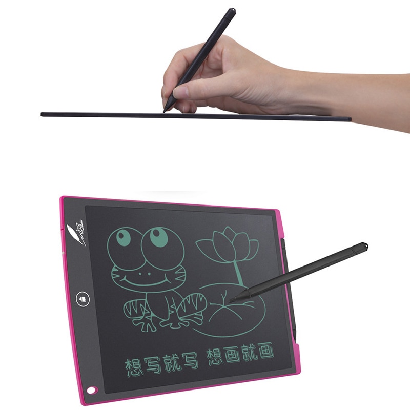 8.5"/12" Graphic Drawing Tablets Pen Digital Painting Pens LCD Hand Writing Board Notepad Pen for Artist