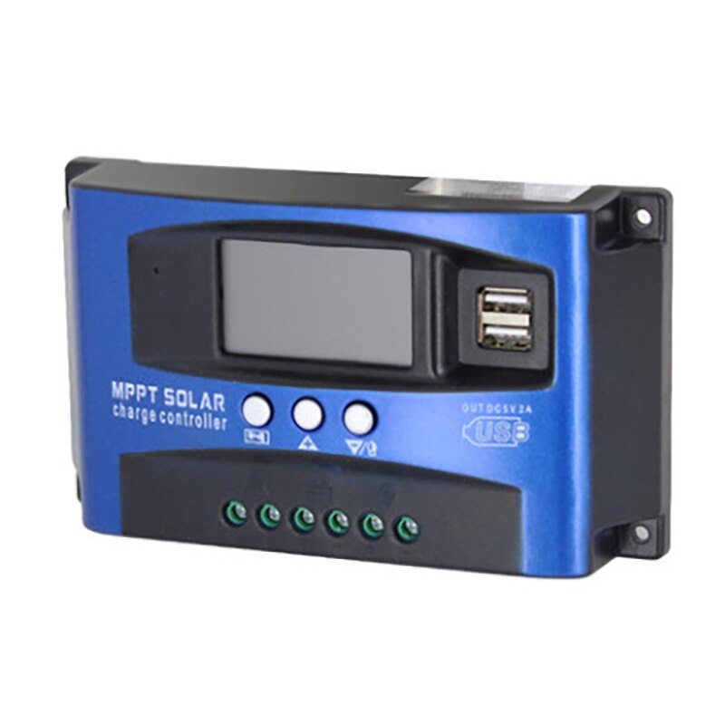 MPPT Solar- Laderegler PWM Solar- Energie Regler 12V 24V Auto Dual USB LCD Anzeige zuletzt Entlader für photovoltaik System