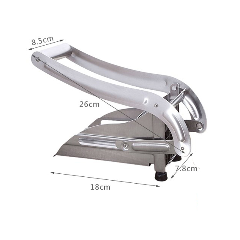 Cut fries artifact potato strips French fries cutlery commercial radish cucumber lettuce cut strip machine stainless steel